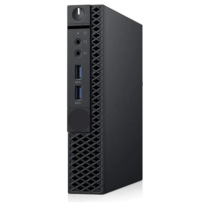 Dell 3060 TiNY Mini PC, intel i5-8th Gen , 16GB RAM , 256GB SSD, DP+ HDMI, USB 3.0, Windows 11 Pro, NVME SSD Hover Image
