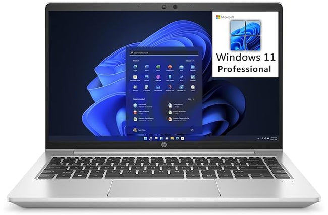 HP Pro Book 640 G8 Laptop, intel ‐ i5, 11th Gen, 16GB RAM, 256gb SSD, 14" Full HD TOUCH Screen, Win
11 Pro,Backlit keyboard, Silver Colour, Metal Body, Hover Image