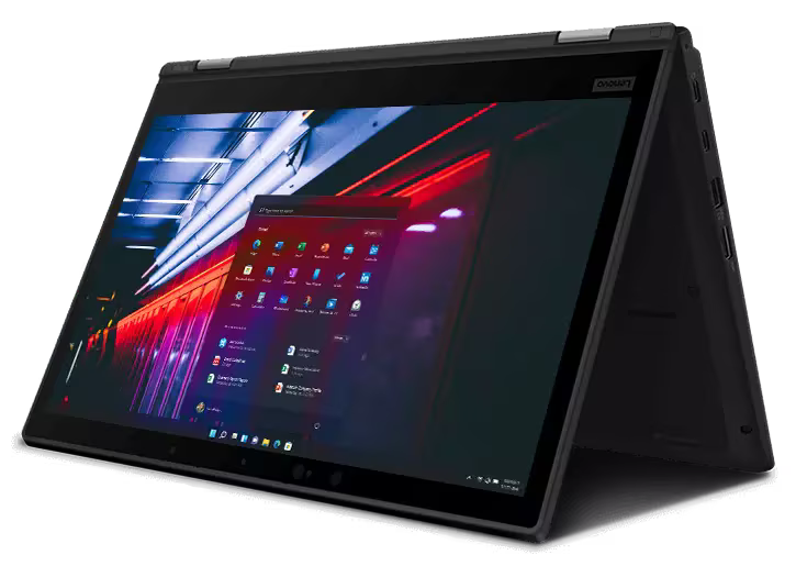 Lenovo L390 Yoga X360, i5-8th, 8gb RAM, 256 GB SSD, 13.3" FHD ScreenTouch, Backlit Keyboard, With Stylus pen, Windows 10-11 Pro