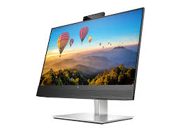 HP Confrence Display E24 G4, 24"Inch IPS FHD Screen, With Camera Mic, And Speaker, Type C Port, Lan Port, DP in and Out + HDMI and Usb Port, Warrenty Pending By Hp Hover Image