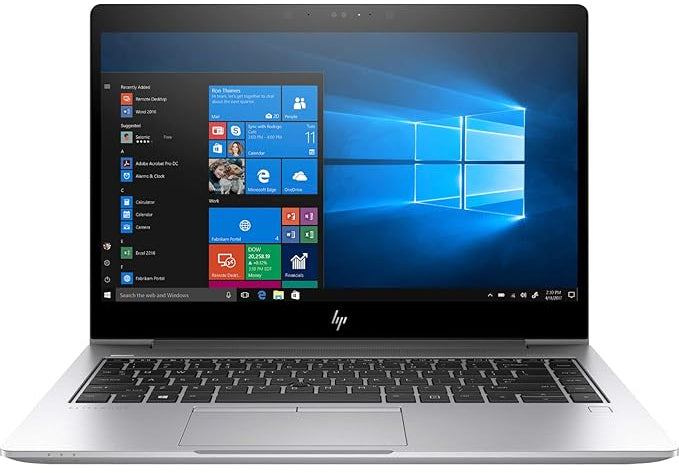 HP EliteBook 840 G5 Laptop, intel ‐ i7, 8th Gen, 32GB RAM, 512gb SSD, 14" Full HD Screen, Win
10‐11 Pro,Backlit keyboard, Silver Colour, Metal Body,