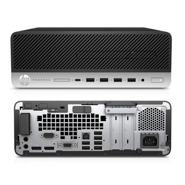 HP Elitedesk 800- g4 SFF PC, intel i5 - 8th Gen, 16gb RAM , 256GB SSD, Windows 11- Pro Main Image