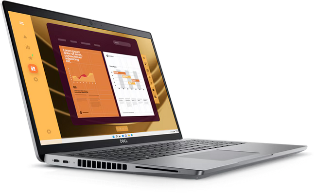Dell Latitude 5500 Laptop, INtel i5- 8th Gen, 16GB RAM , 256GB SSD, 15.6 Inch FHD TOUCH Screen, Backlit Keybaord With Num Pad, Windows 11 Pro Main Image