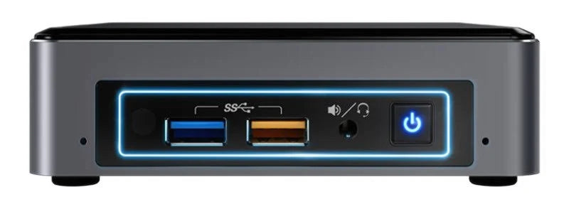 Intel NUC7i5BNH Mini PC – Core i5 7th Gen, 16GB RAM, 1000GB SSD, Intel Iris Plus Graphics, Wi-Fi, BT, HDMI, Thunderbolt 3, Windows 11 IoT Enterprise, Open Box, 1 Year Service Warranty