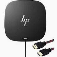 Docking Station HP Type C With HDMI, DP, LanPort, 4 USB Port, Audio Jack,With 65W Adapter, New Price 12000 Hover Image