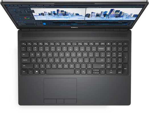 Dell Precision 7560 WorkStation Laptop, intel i7 11th Gen H Processor, 16GB RAM , 512GB SSD, 15.6 INch FHD Screen , Nvidia RTX A4000 8GB Graphic Card, Backlit Keyboard, Metal Body, With thunderbold POrt, Winodws 11 Pro Main Image
